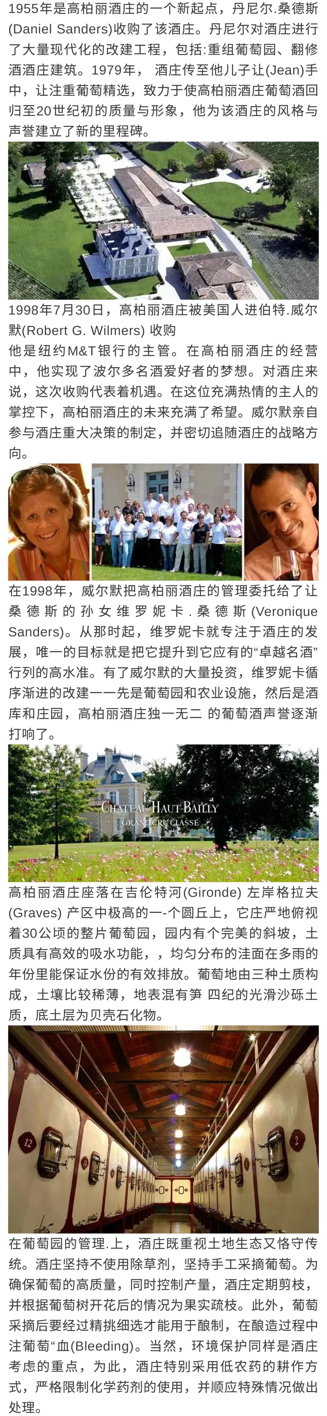 Haut-Bailly 高柏丽酒庄